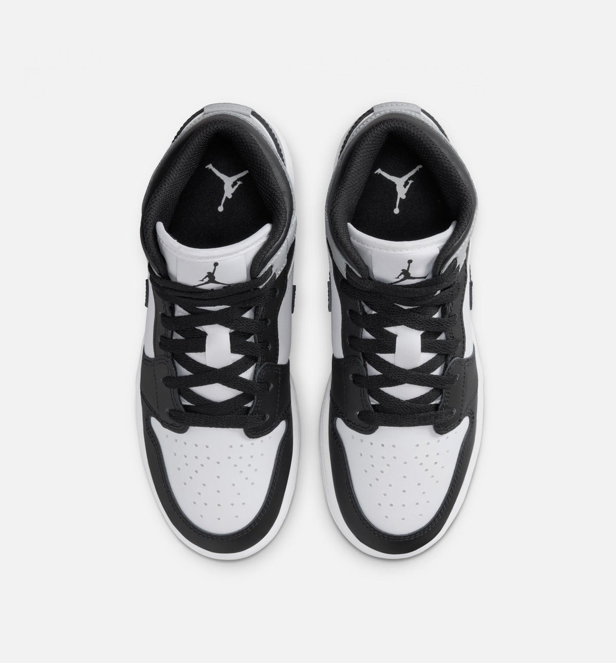 Air Jordan 1 Mid “Light Smoke Grey” Grade School Lifestyle Shoes