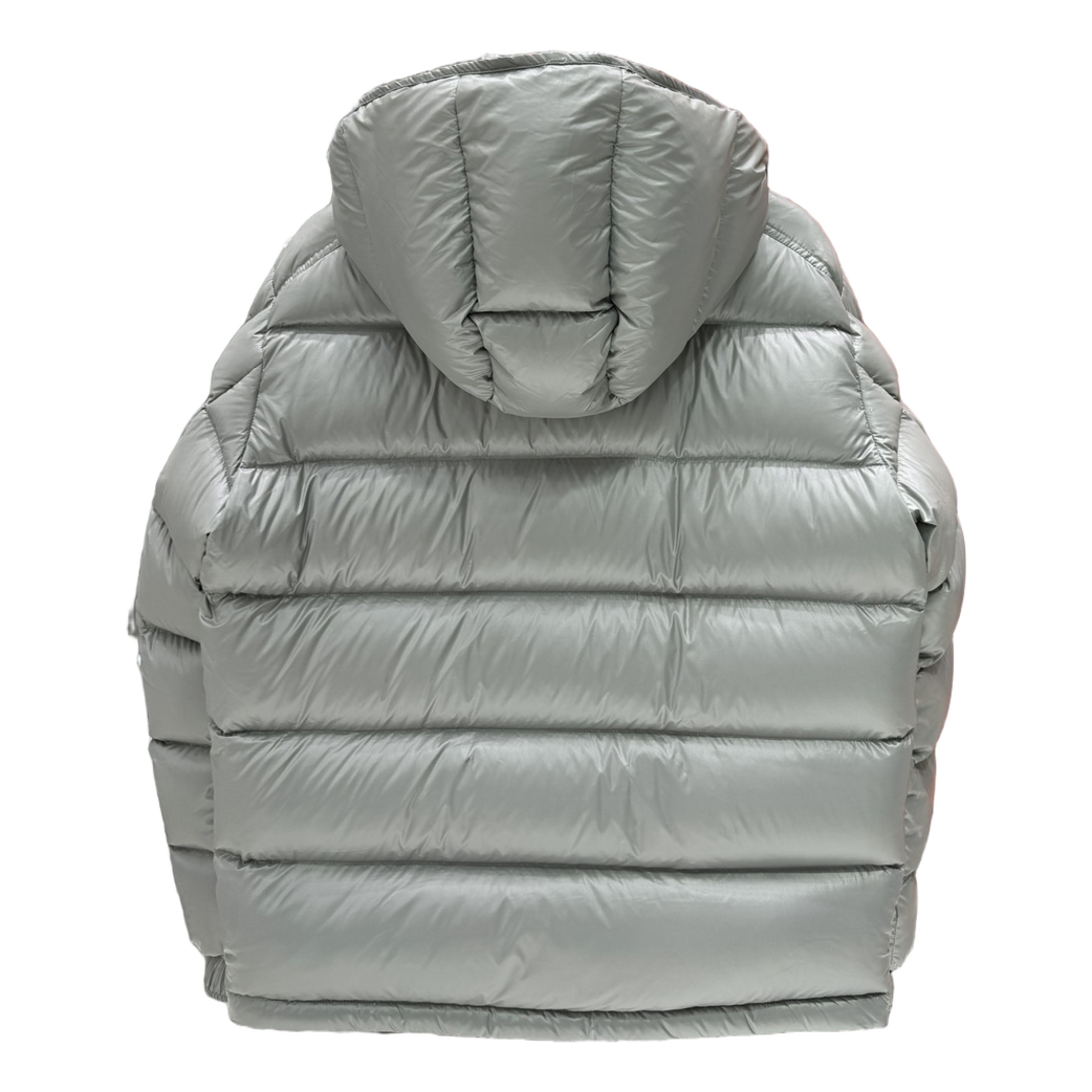 Moncler Maya Hooded Down Puffer Jacket - Gray