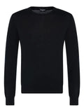 FRANZESE COLLECTION ribbed crew neck sweater