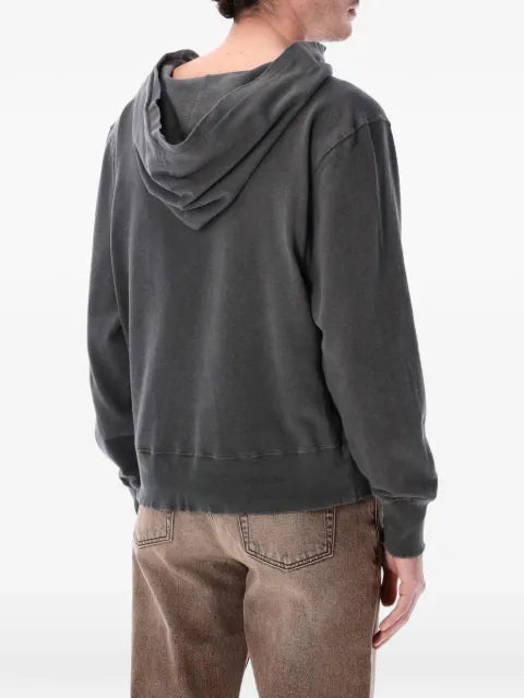 OUR LEGACY fleece-texture washed hoodie