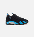 Air Jordan 14 Retro 'Black University Blue' Grade School - Black/White/University Blue