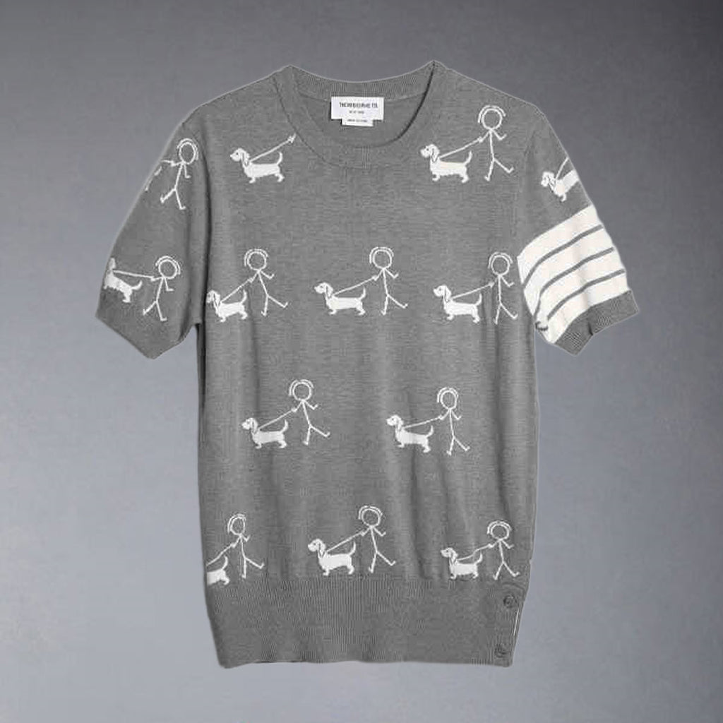 Knitted T-shirt
