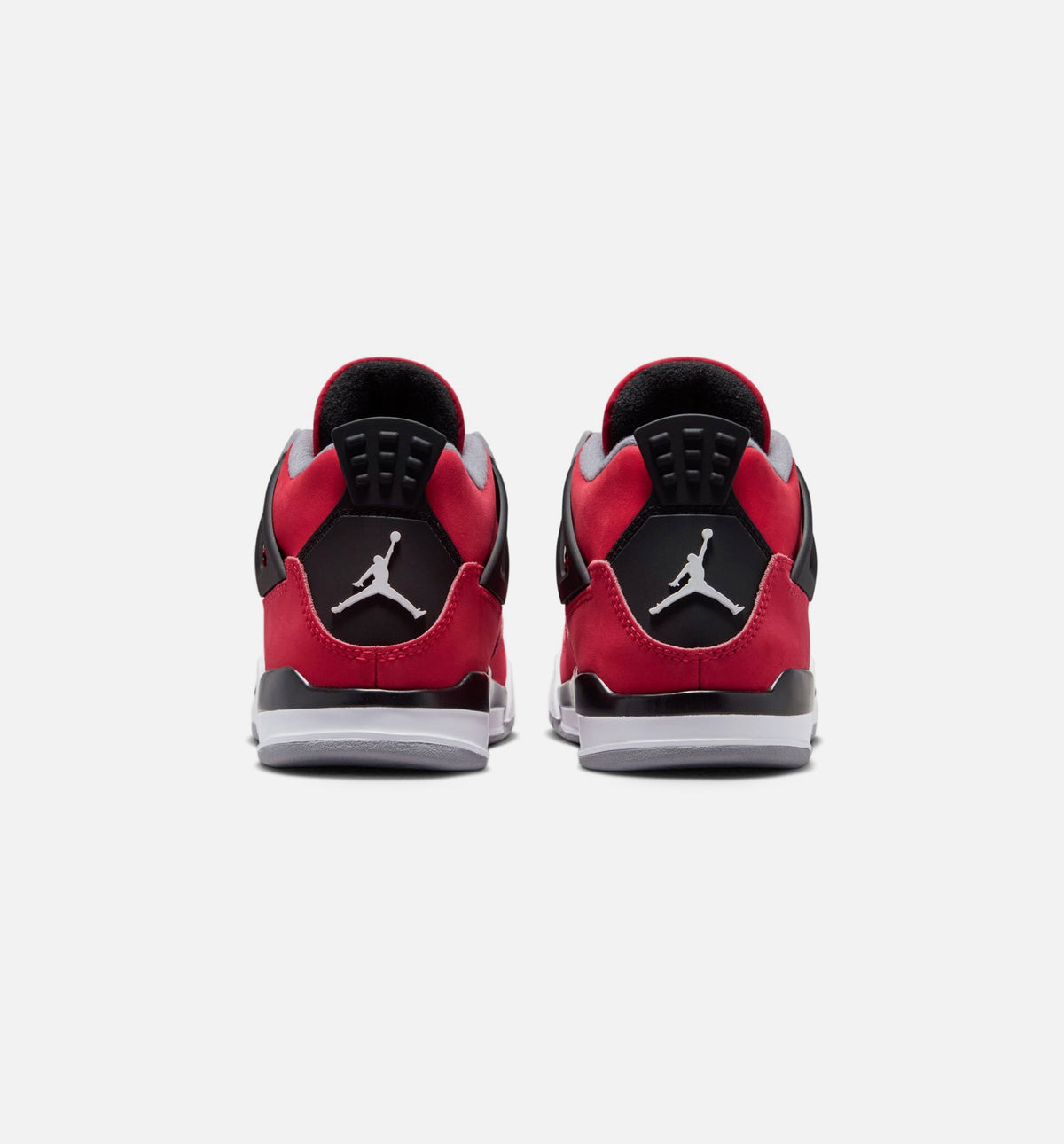 Air Jordan 4 Retro Toro Bravo Preschool Shoes - Red/Grey