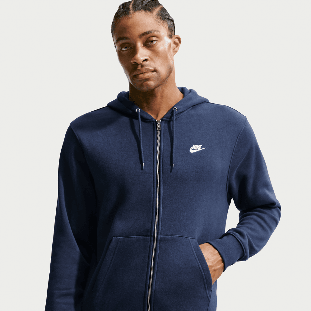 Nike Club Full-Zip Fleece Hoodie