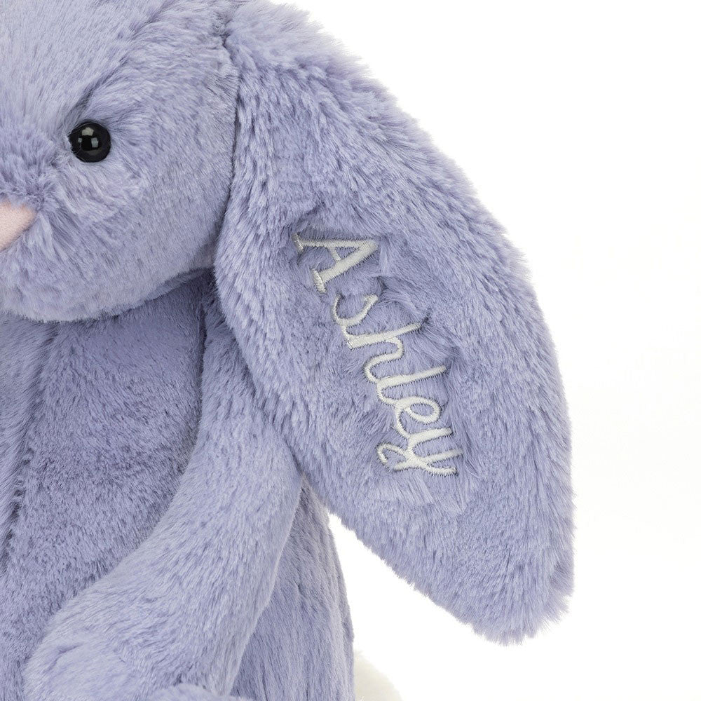 Personalized Bashful Viola Bunny Medium