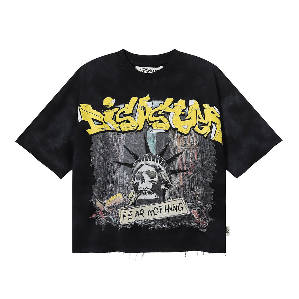 BKYS Revival Disaster Graphic Short-Sleeve T-Shirt