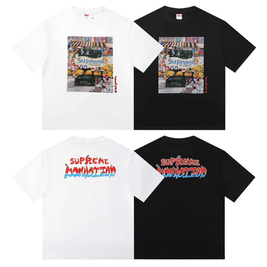 Supreme Manhattan City Graphic T-Shirt