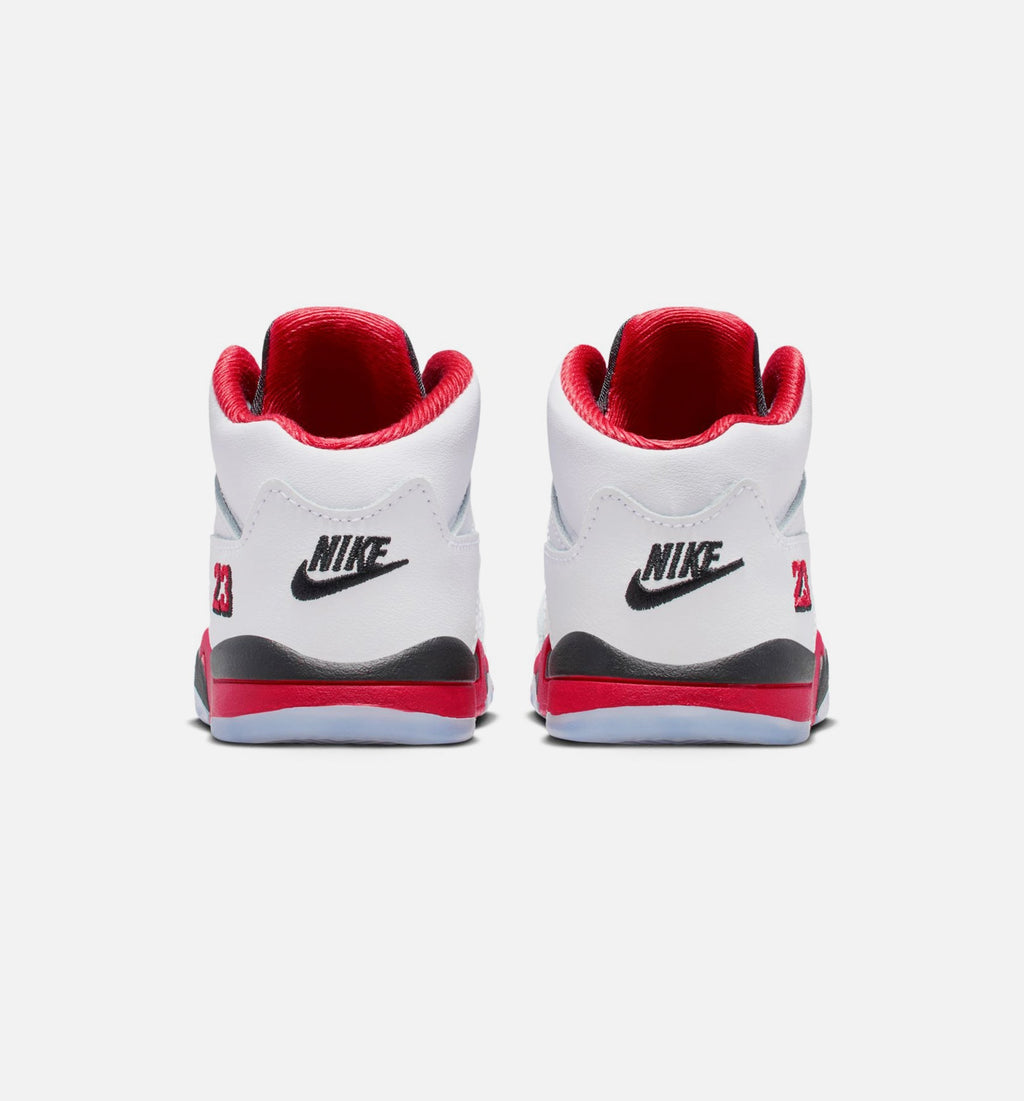 Air Jordan 5 Retro “Fire Red” Baby and Toddler Lifestyle Shoes