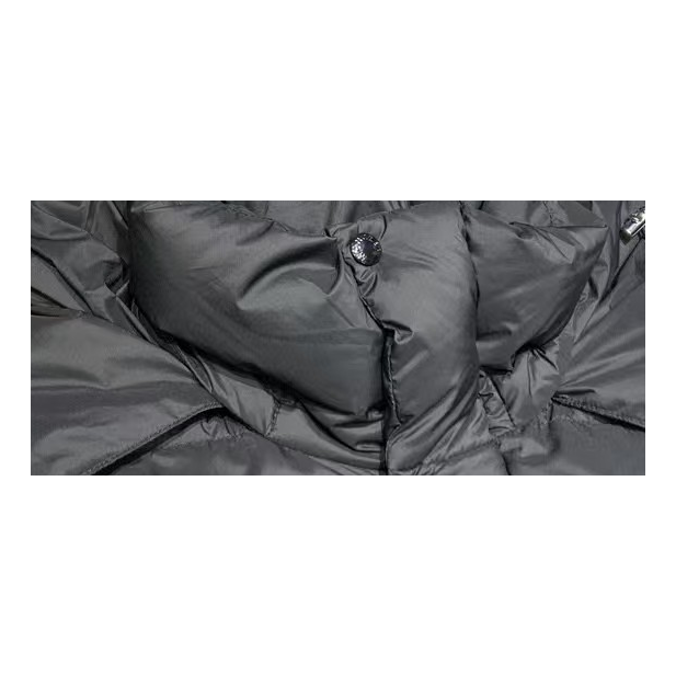 Moncler Hanoverian Hooded Long Down Puffer Coat in Black