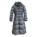 Moncler Faucon Hooded Long Down Puffer Coat in Black