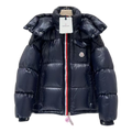 Moncler Montbeliard Hooded Down Puffer Jacket - Navy