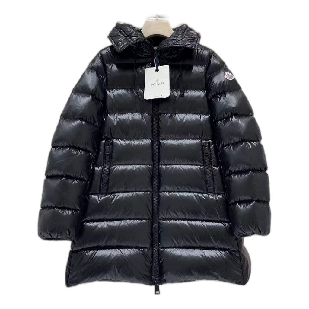 Moncler Suyen Hooded Down Puffer Coat – Black
