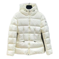 Moncler Fitted Down Puffer Jacket with Drawstring Hood