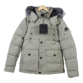 Moose Knuckles Four-Pocket Fur-Trim Quilted Down Jacket