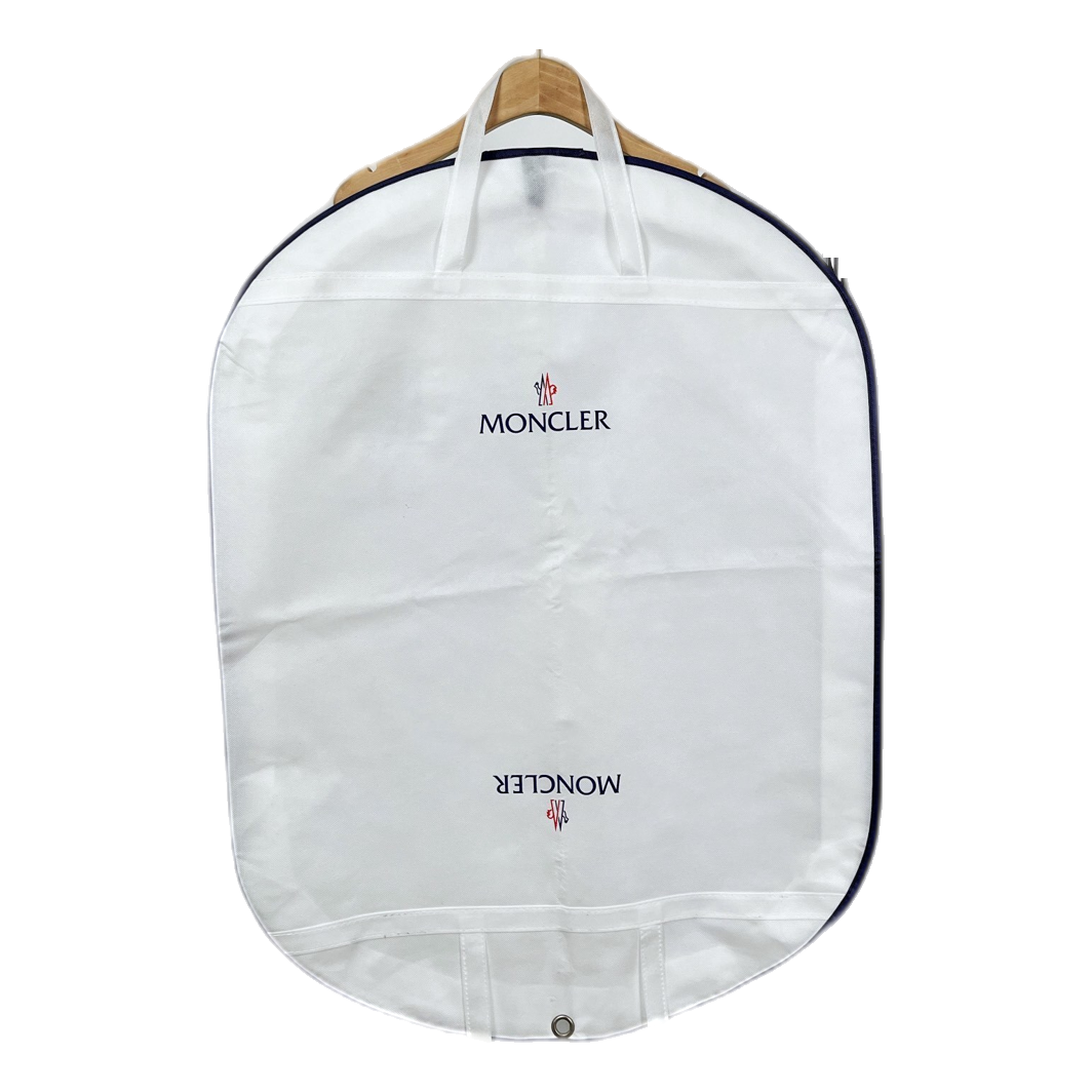 Moncler Stand-Collar Down Puffer Jacket with Drawstring Waist in Ivory