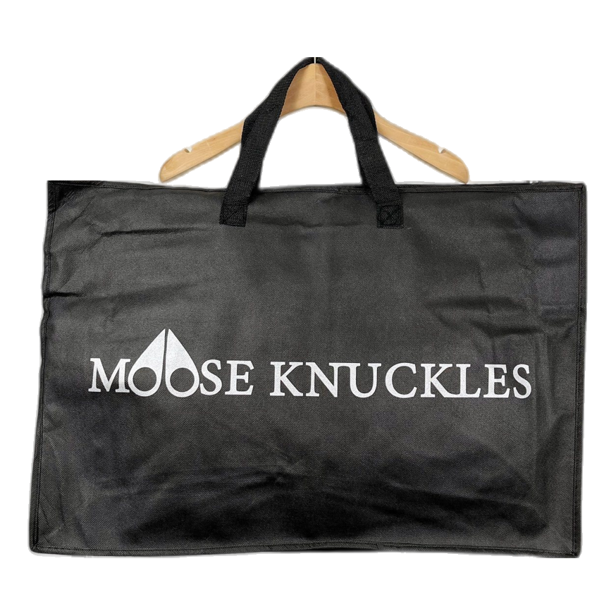 Moose Knuckles Logo-Zip Quilted Down Bomber Jacket – Off White
