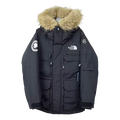 The North Face Four-Pocket Faux Fur-Trim Parka – Graphite