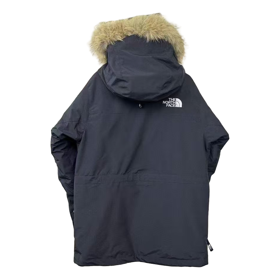 The North Face Four-Pocket Faux Fur-Trim Parka – Graphite