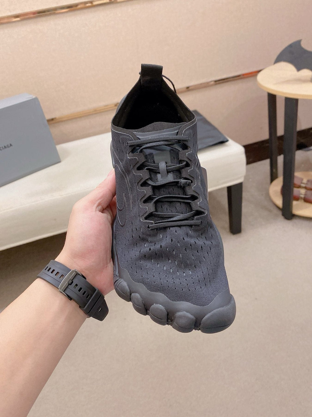 Balenciaga Anatomic Runner Five-Toe Sneakers